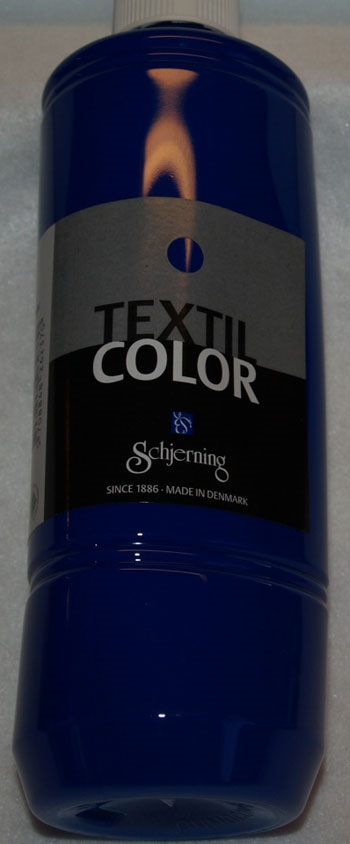 Schjerning Primærblå textil color 500ml